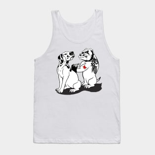 Dalmatian Tattoo Studio Tank Top